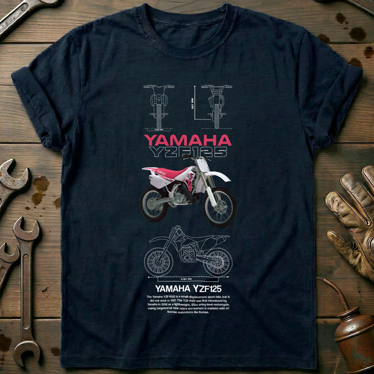 Navy - YMH YZF T Shirt