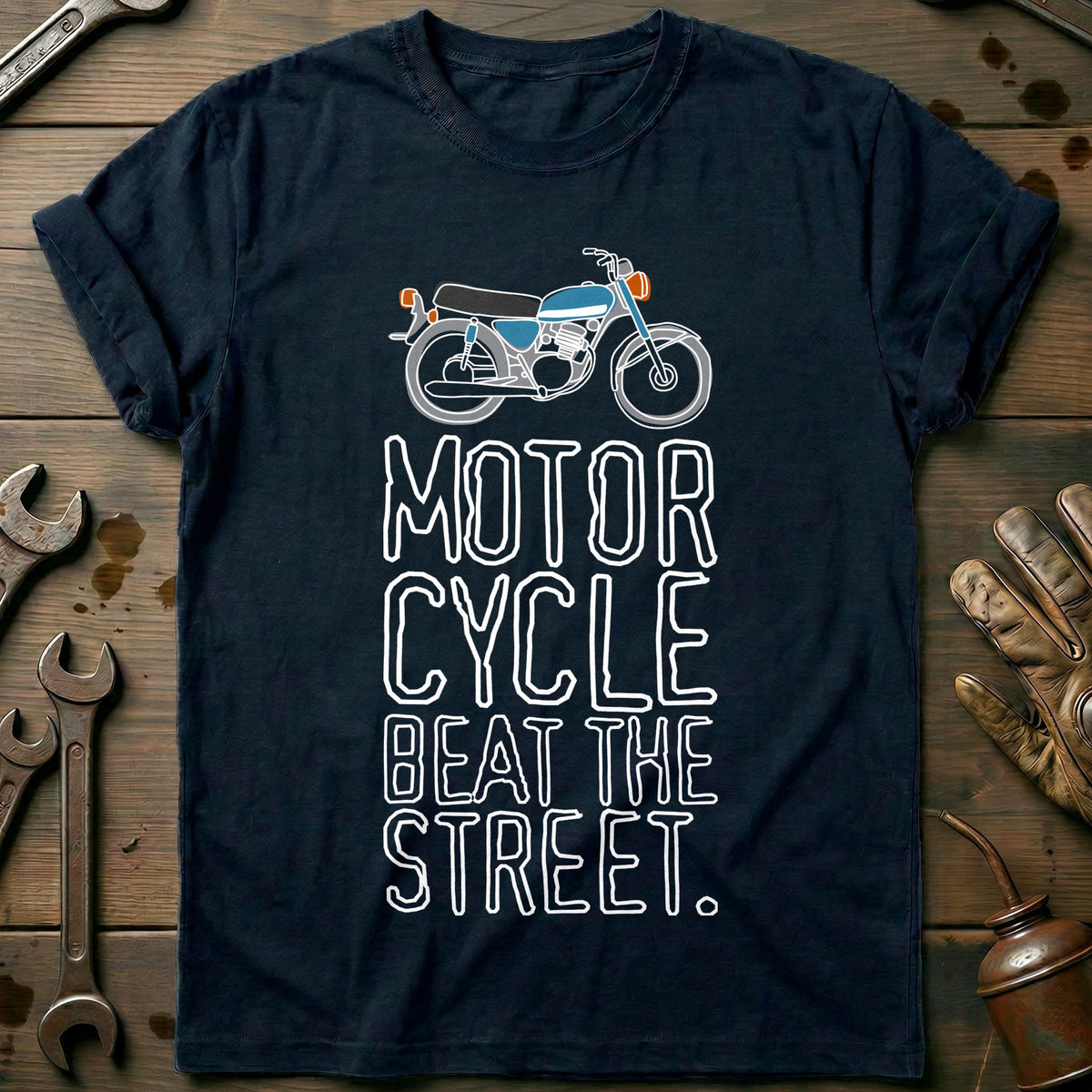 Navy - Beat Street T-Shirt