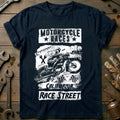 Navy - Bikers California T-Shirt