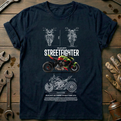 Navy - ducati streetfighter3 T Shirt