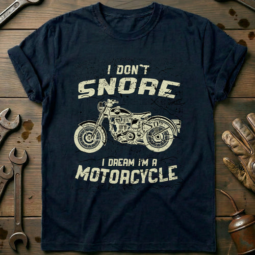 Navy - I Dont Snore, I T-Shirt