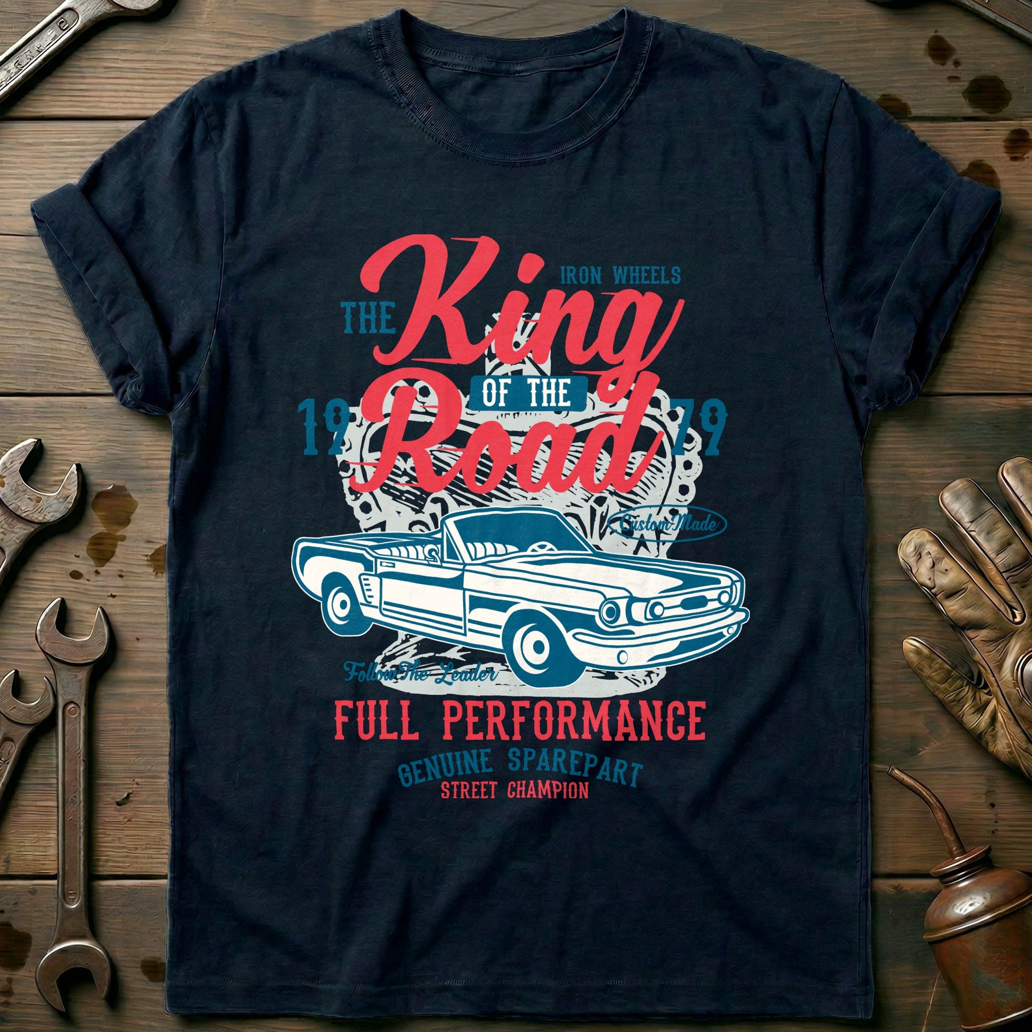 Navy - King of the Road T-Shirt