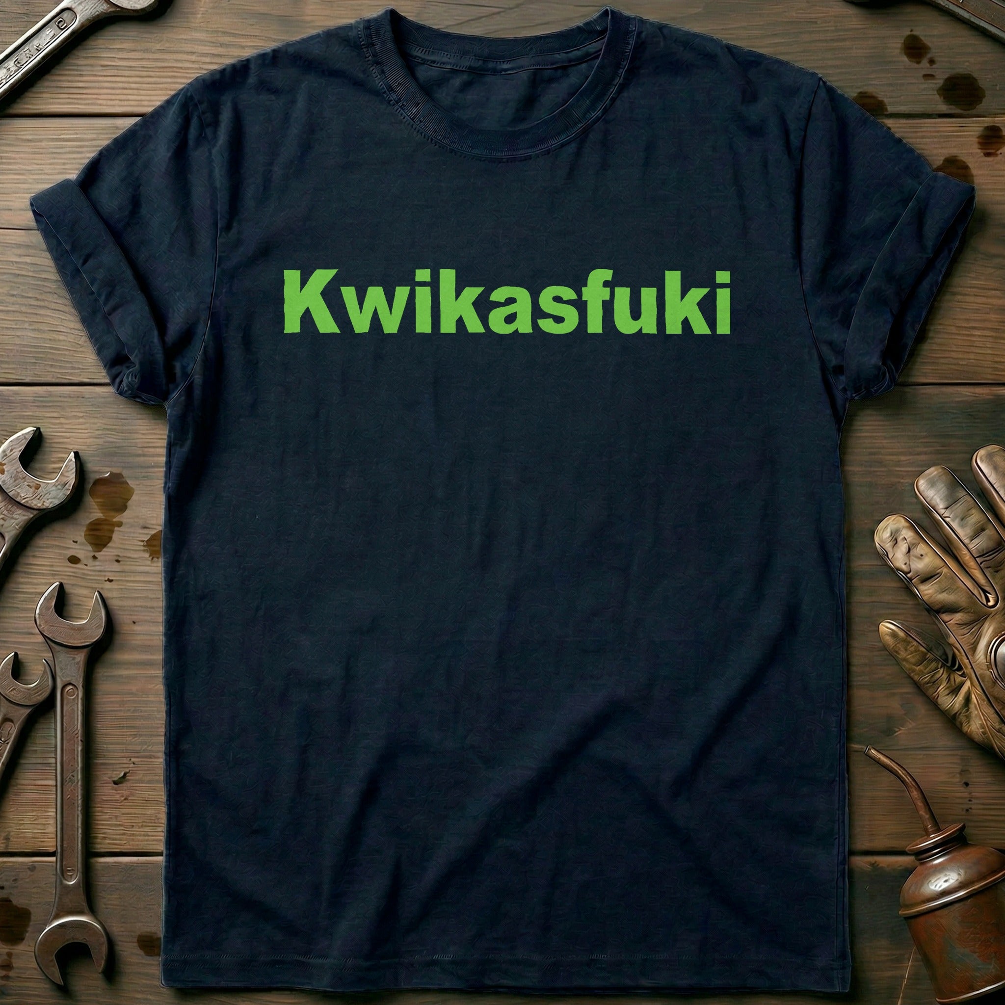 Navy - Kwikasfuki T-Shirt
