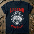 Navy - legend motoracer vintage T Shirt