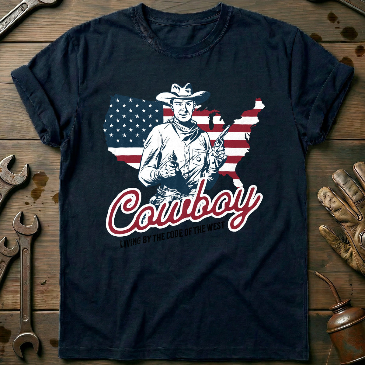 Navy - Living by the T-Shirt