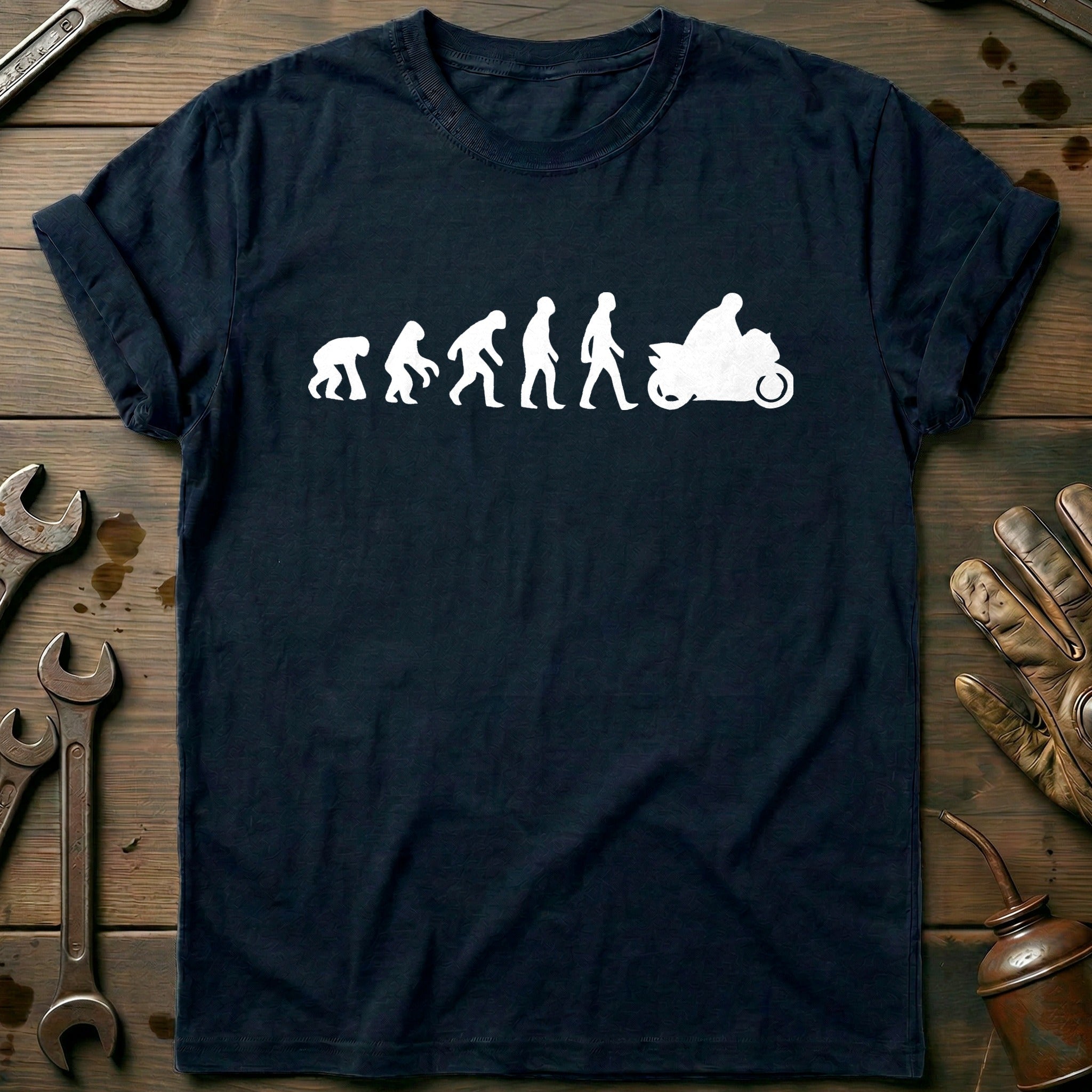 Navy - Evo Sports Bike 3 T-Shirt