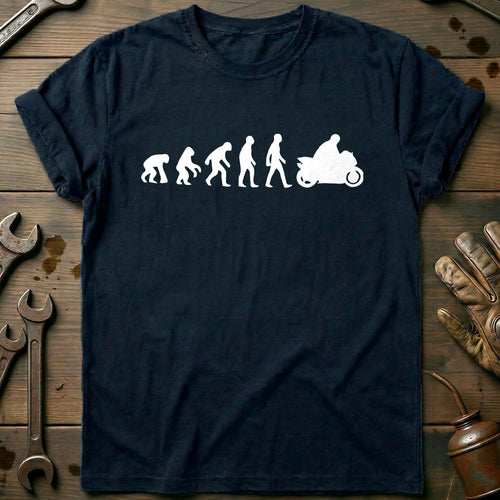 Navy - Evo Sports Bike 3 T-Shirt