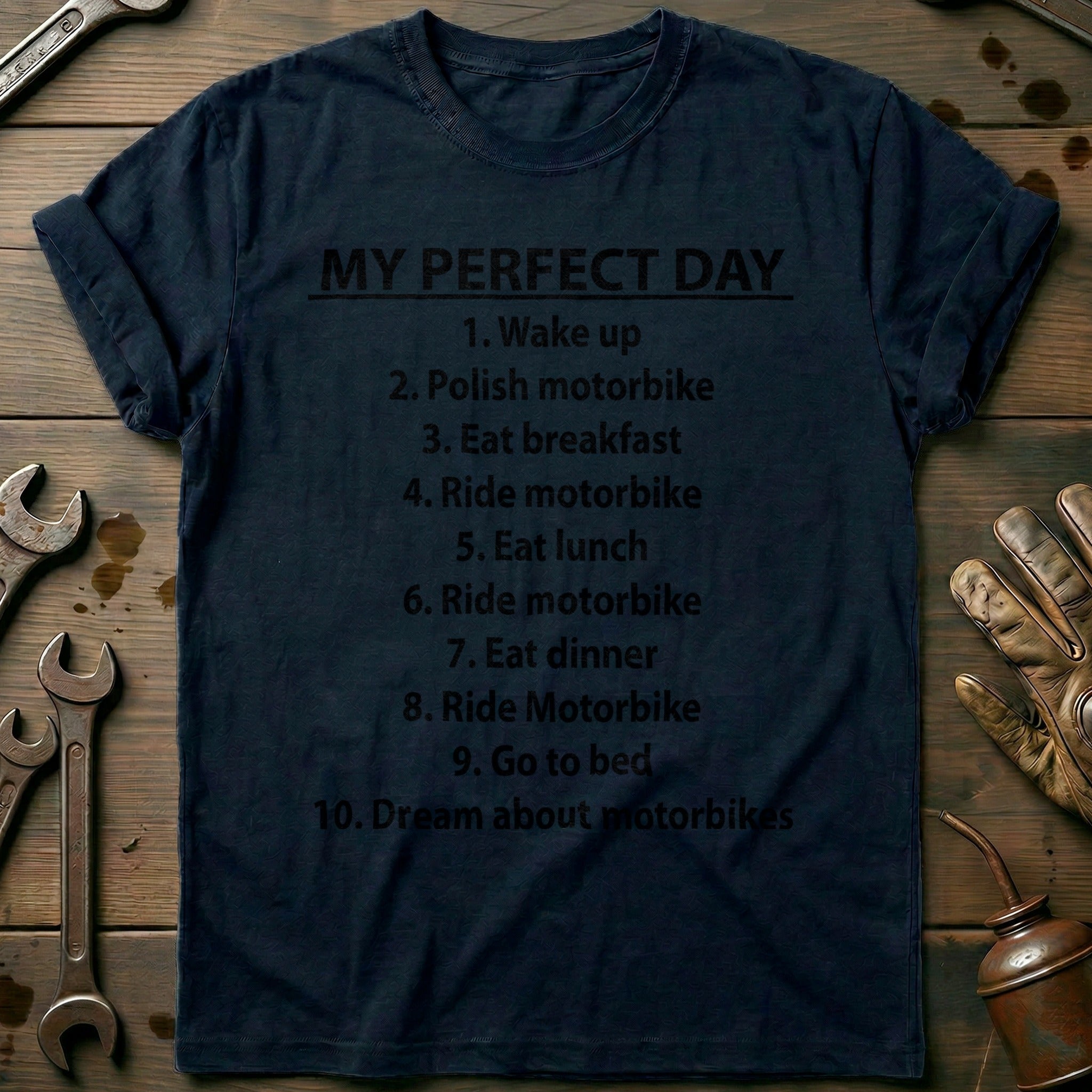 Navy - My Perfect Day T-Shirt