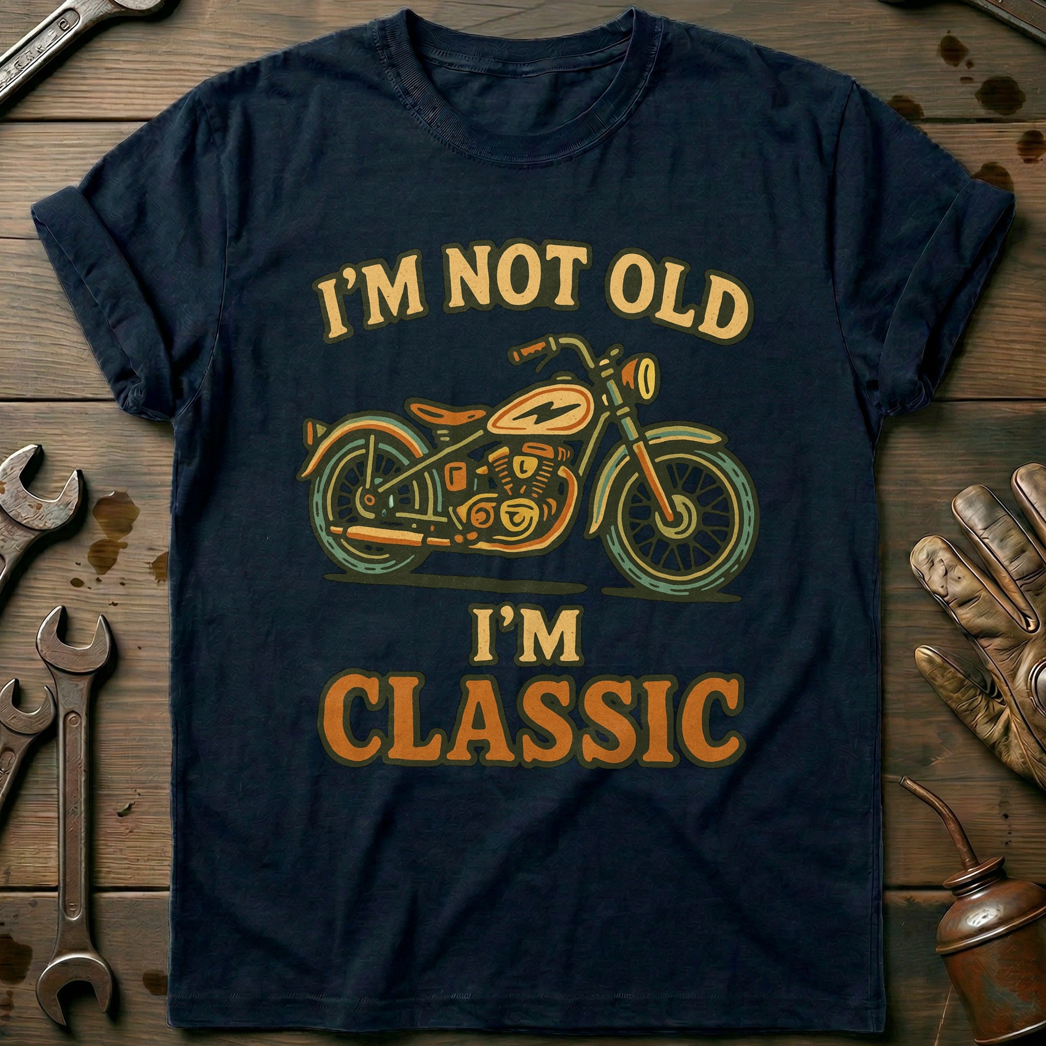 Navy - not old classic 31 T Shirt