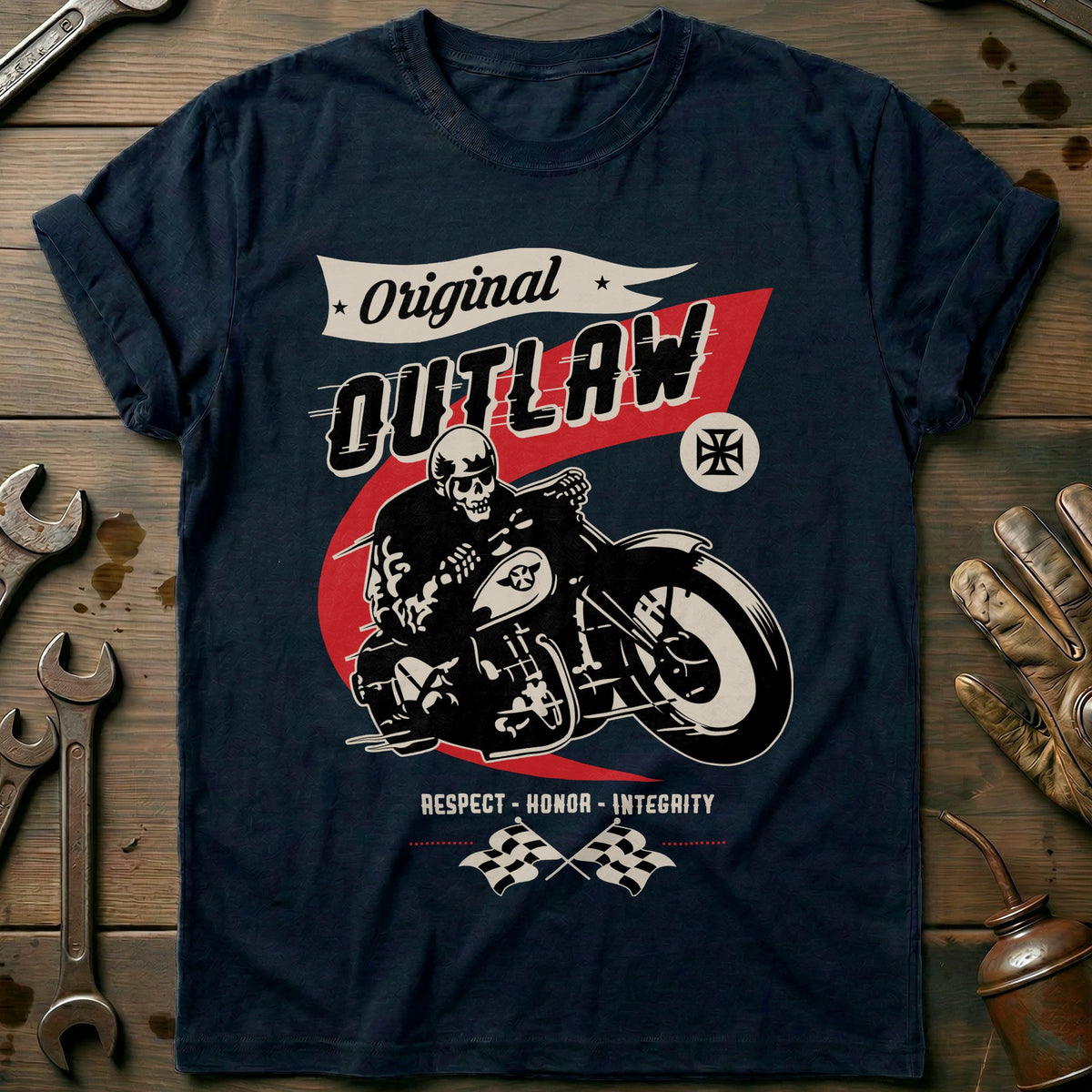 Navy - Original Outlaw T-Shirt