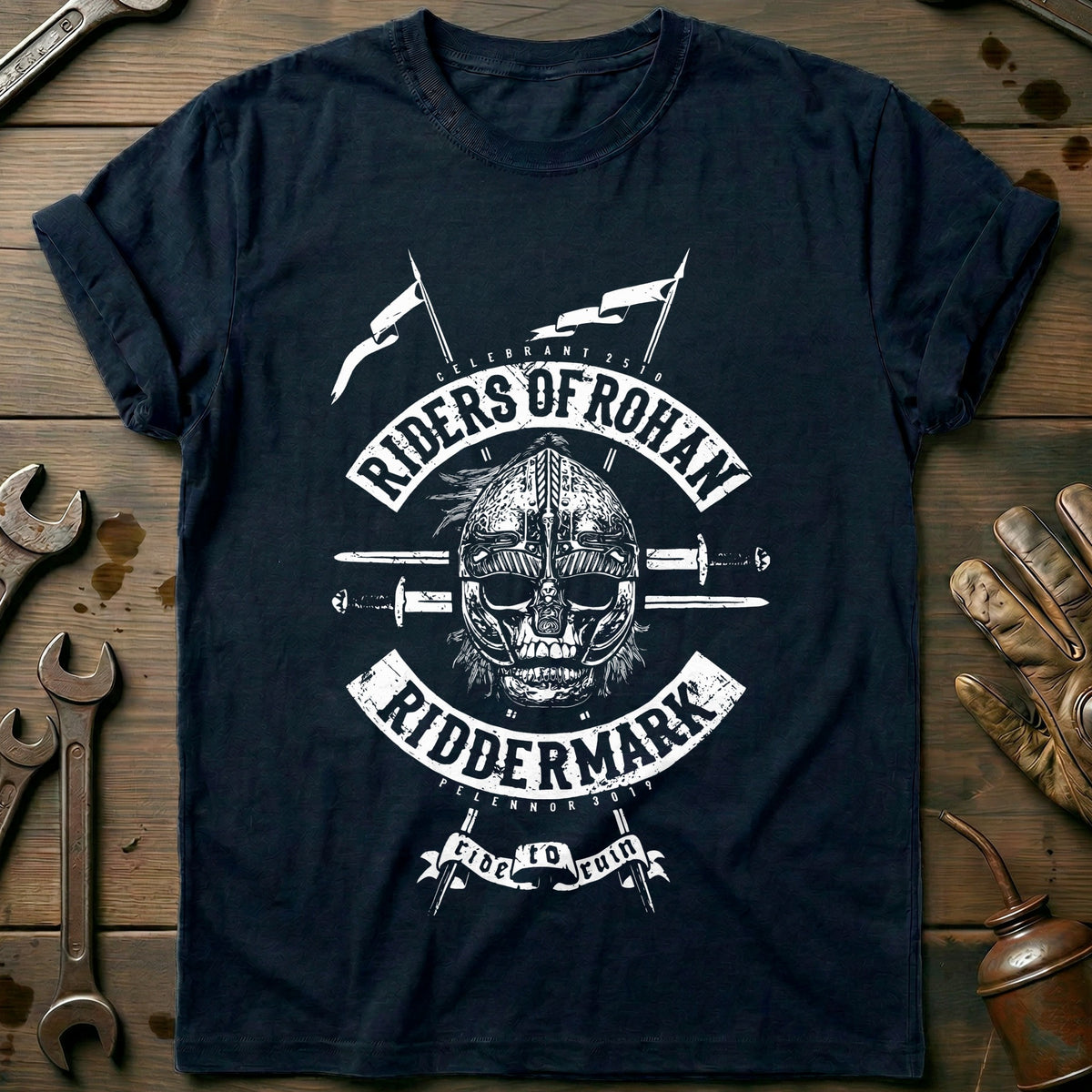 Navy - Riders of Rohan T-Shirt