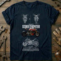 Navy - streetfighter v4 gray-red 2 T Shirt