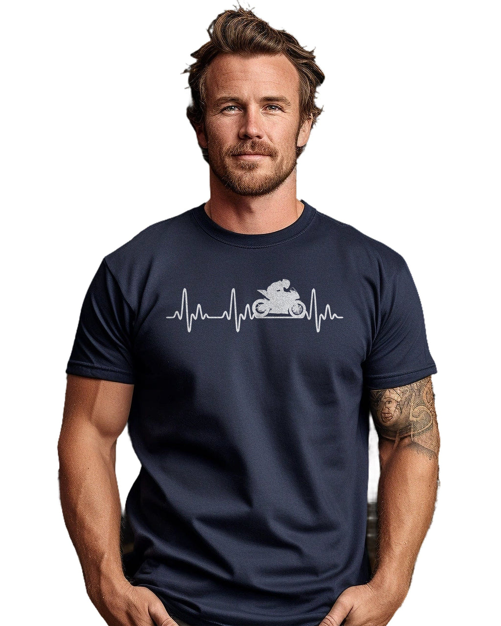 Sports Bike Heartbeat T-Shirt