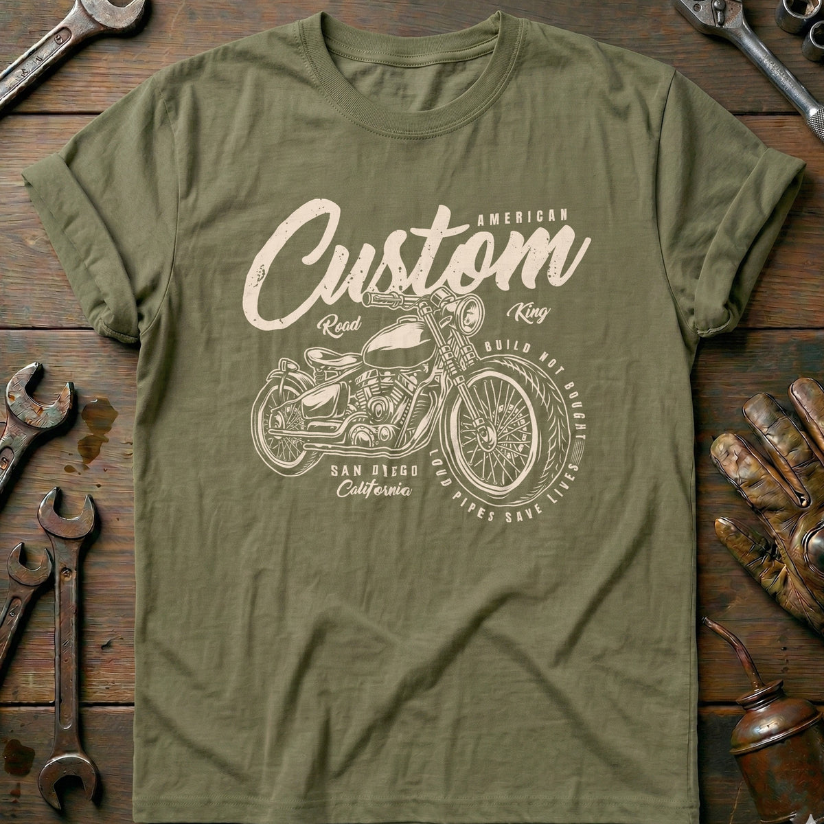 Olive - American Custom T-Shirt
