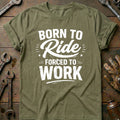 Olive - BORN TO RIDE 026 T Shirt