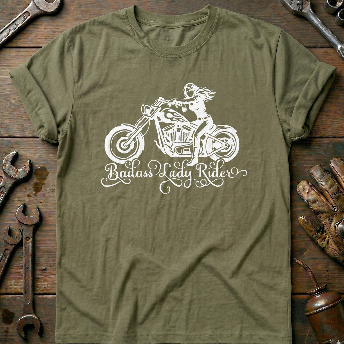 Olive - Badass Lady 6 T Shirt