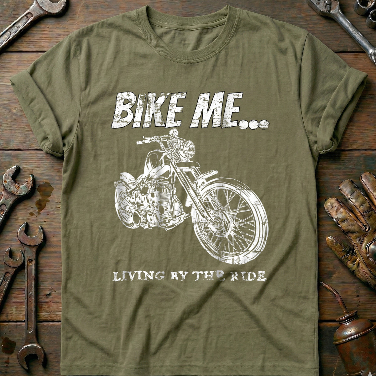 Olive - Bike Me T-Shirt