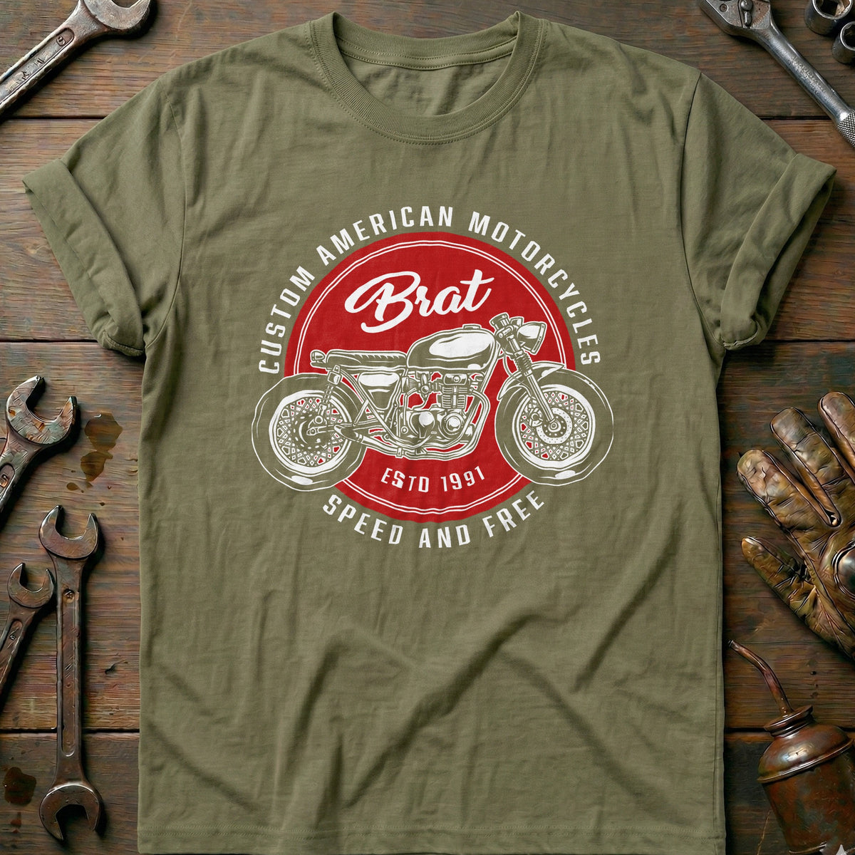 Olive - Brat 1991 vintage T Shirt
