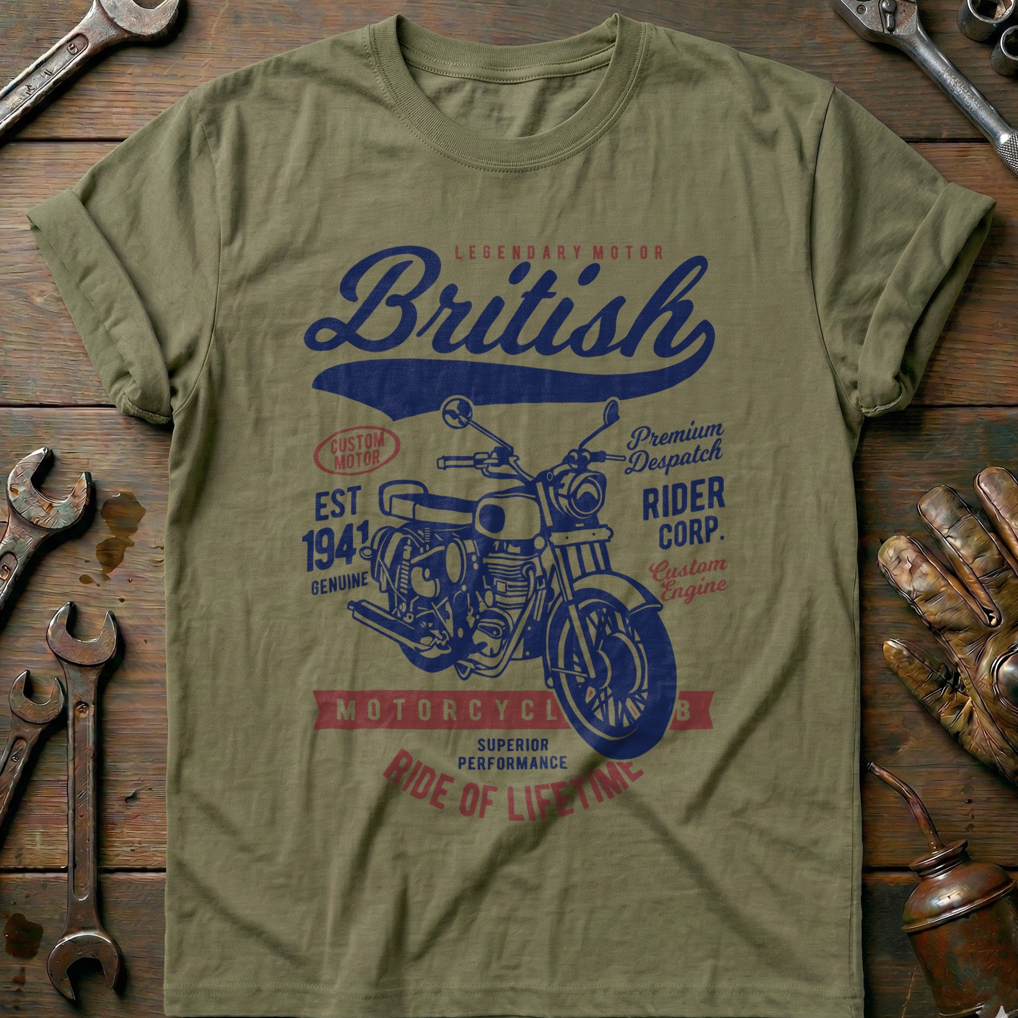 Olive - British T-Shirt