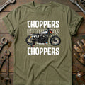 Olive - CHOPPERS WHITE 028 T Shirt
