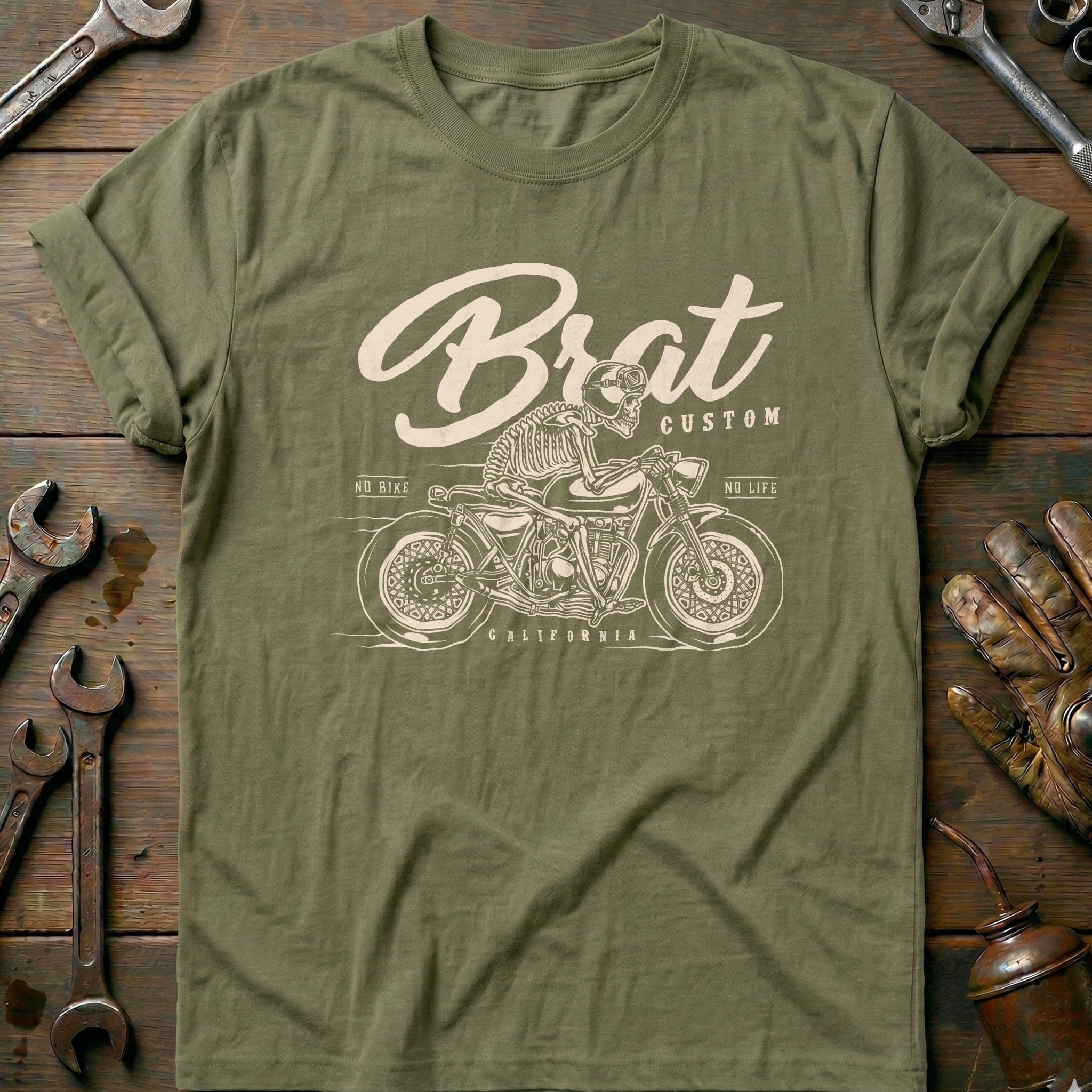 Olive - Custom Brat T-Shirt