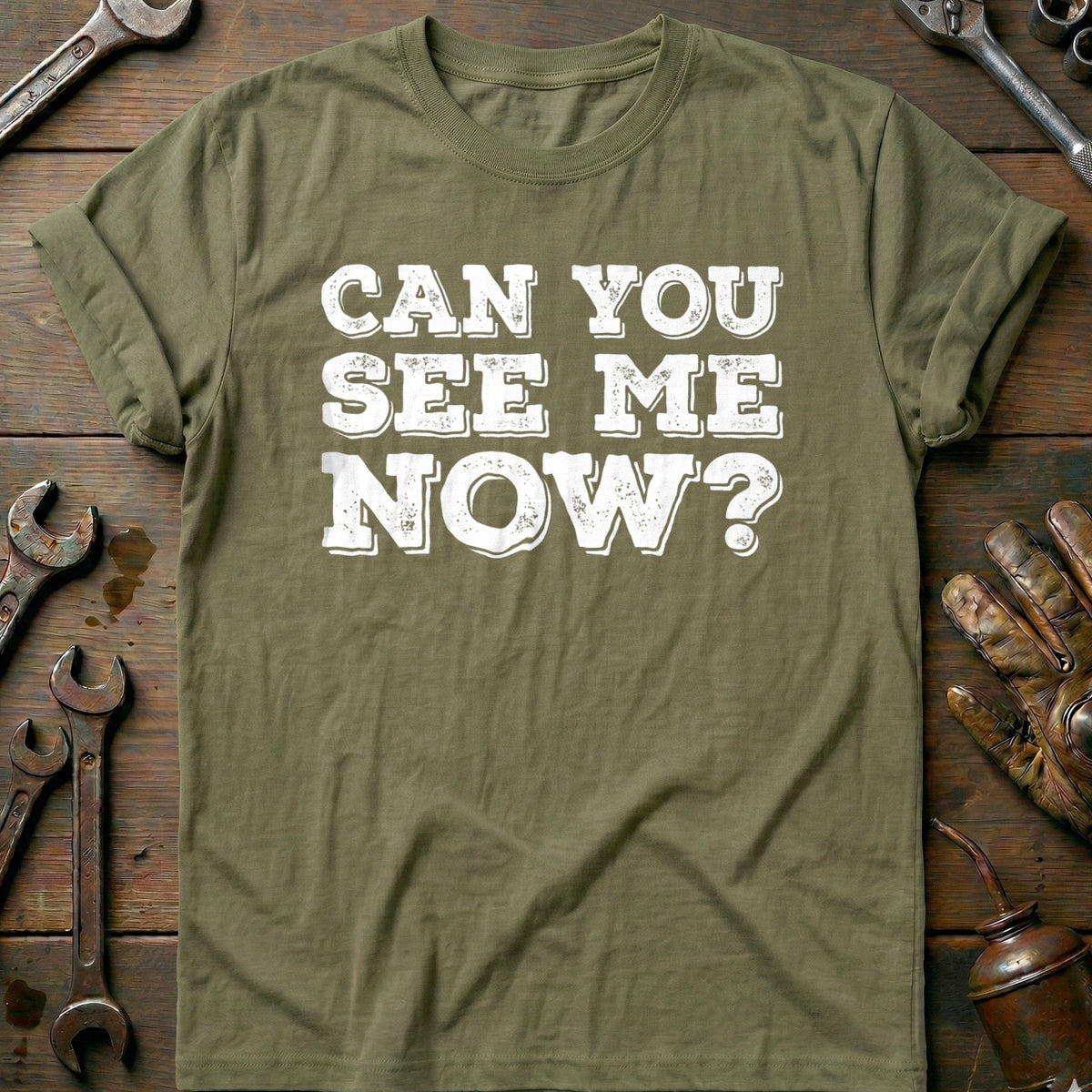 Olive - Can You See Me Now T-Shirt