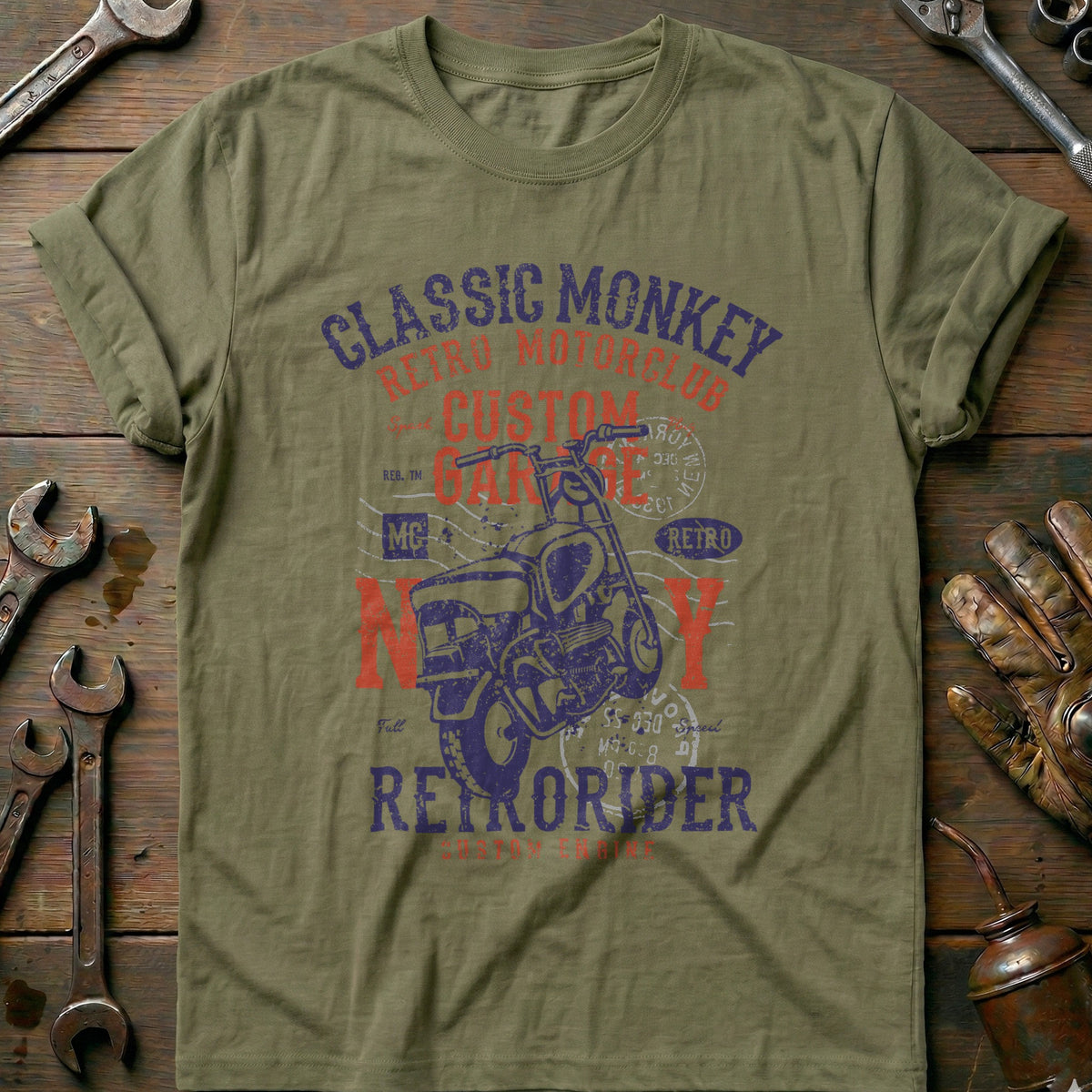 Olive - Classic monkey T Shirt