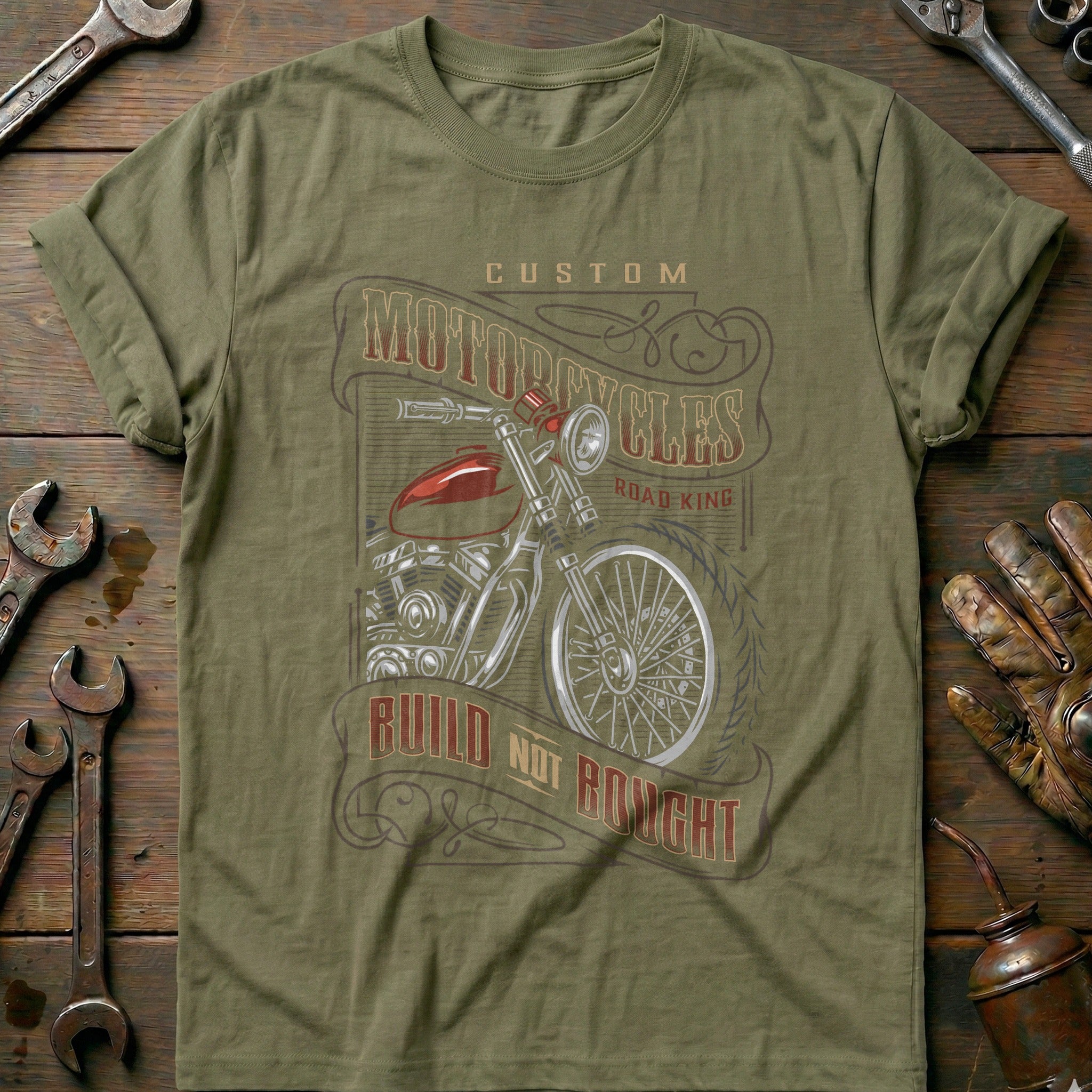 Olive - Custom Build Vintage T Shirt