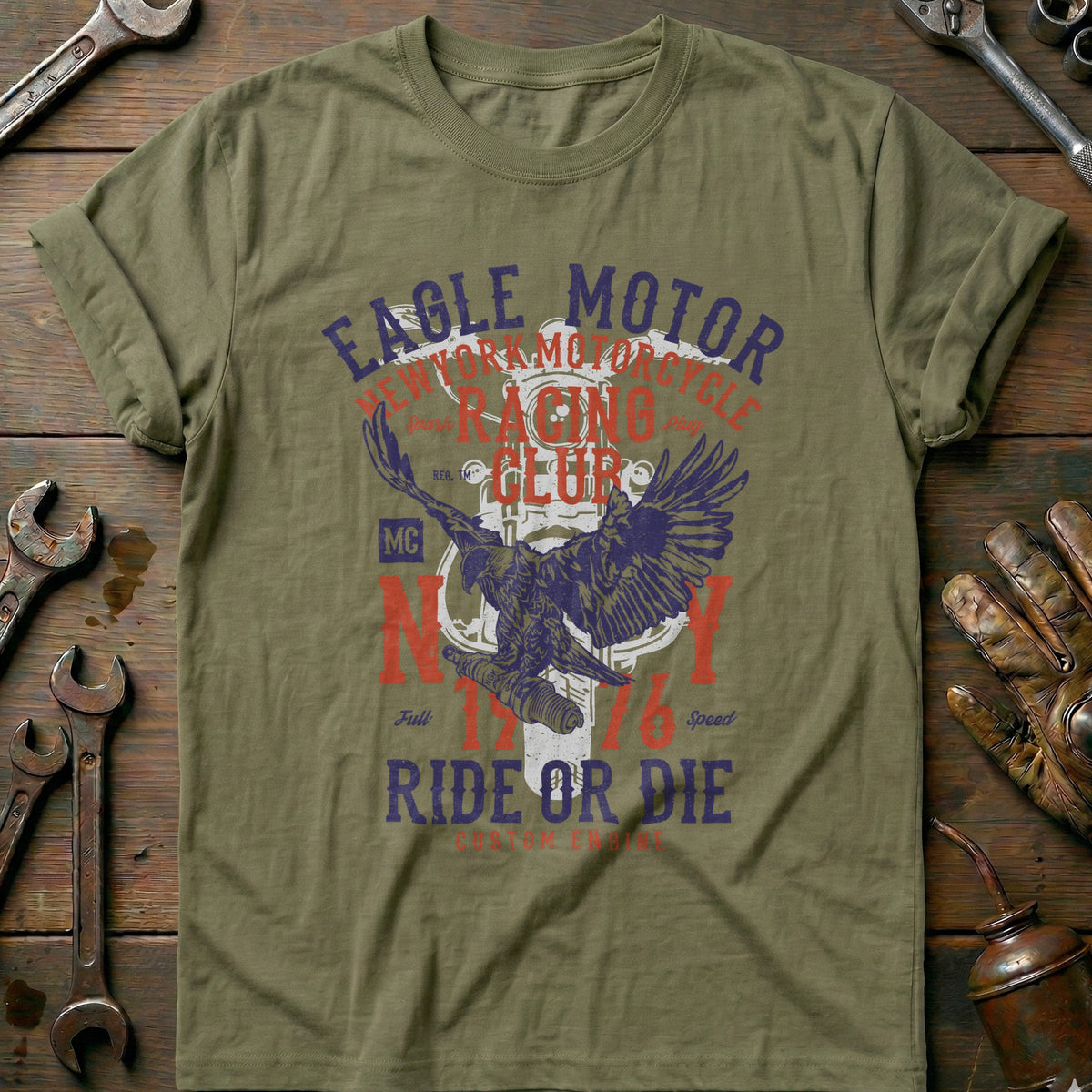 Olive - Eagle Motor 34 T Shirt