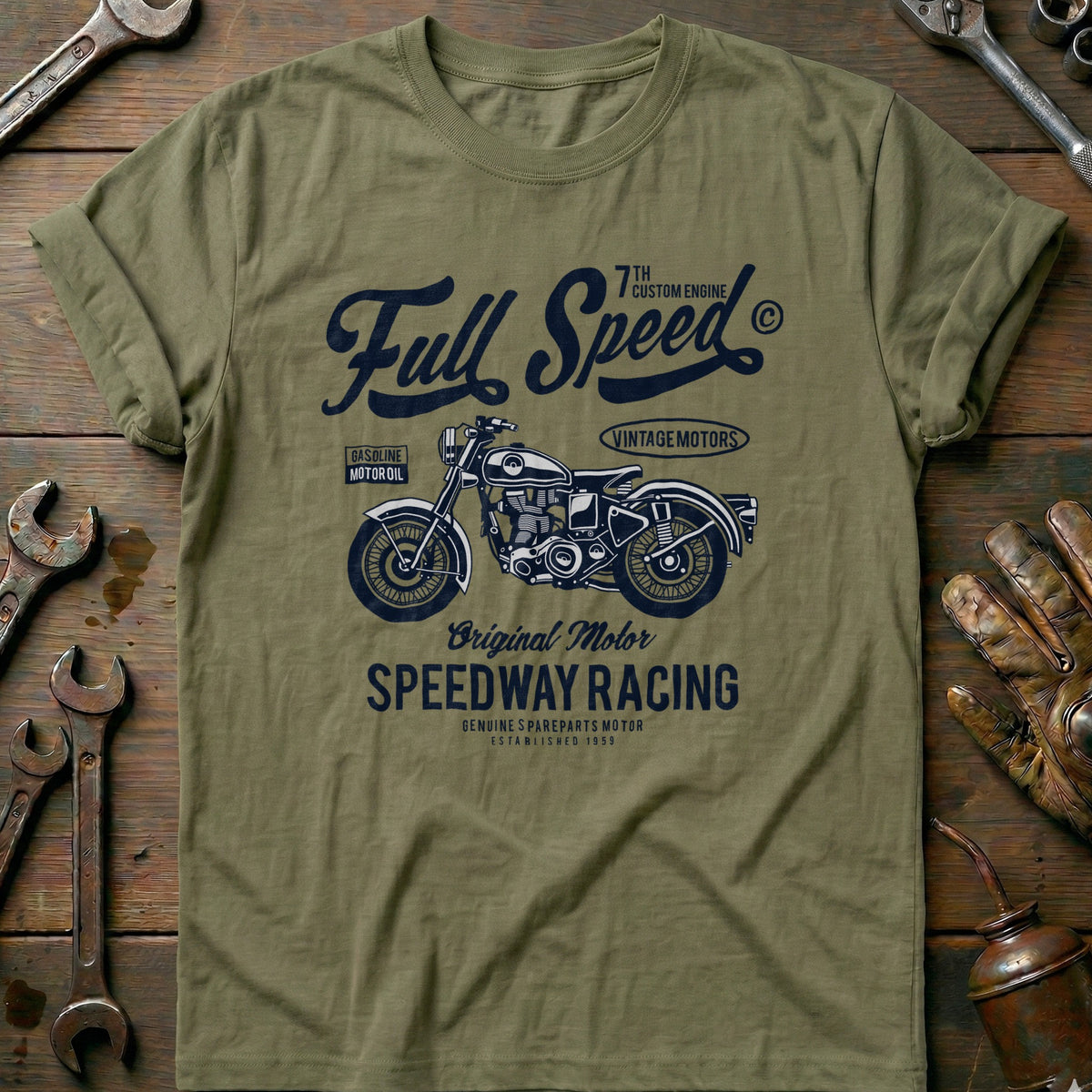 Olive - Full Speed 354 T Shirt