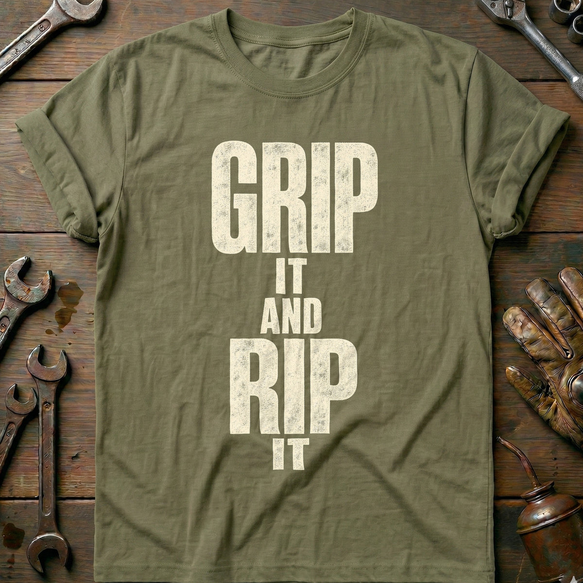 Olive - Grip It And Rip It T Shirt
