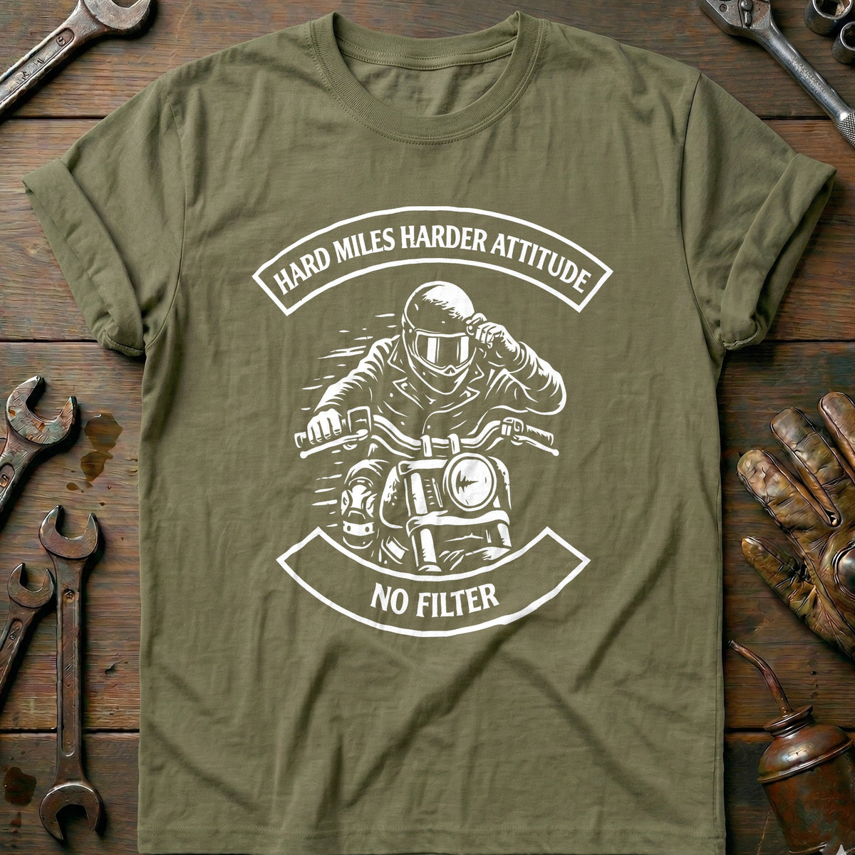 Olive - HARD MILES CHAPTER 026 T Shirt