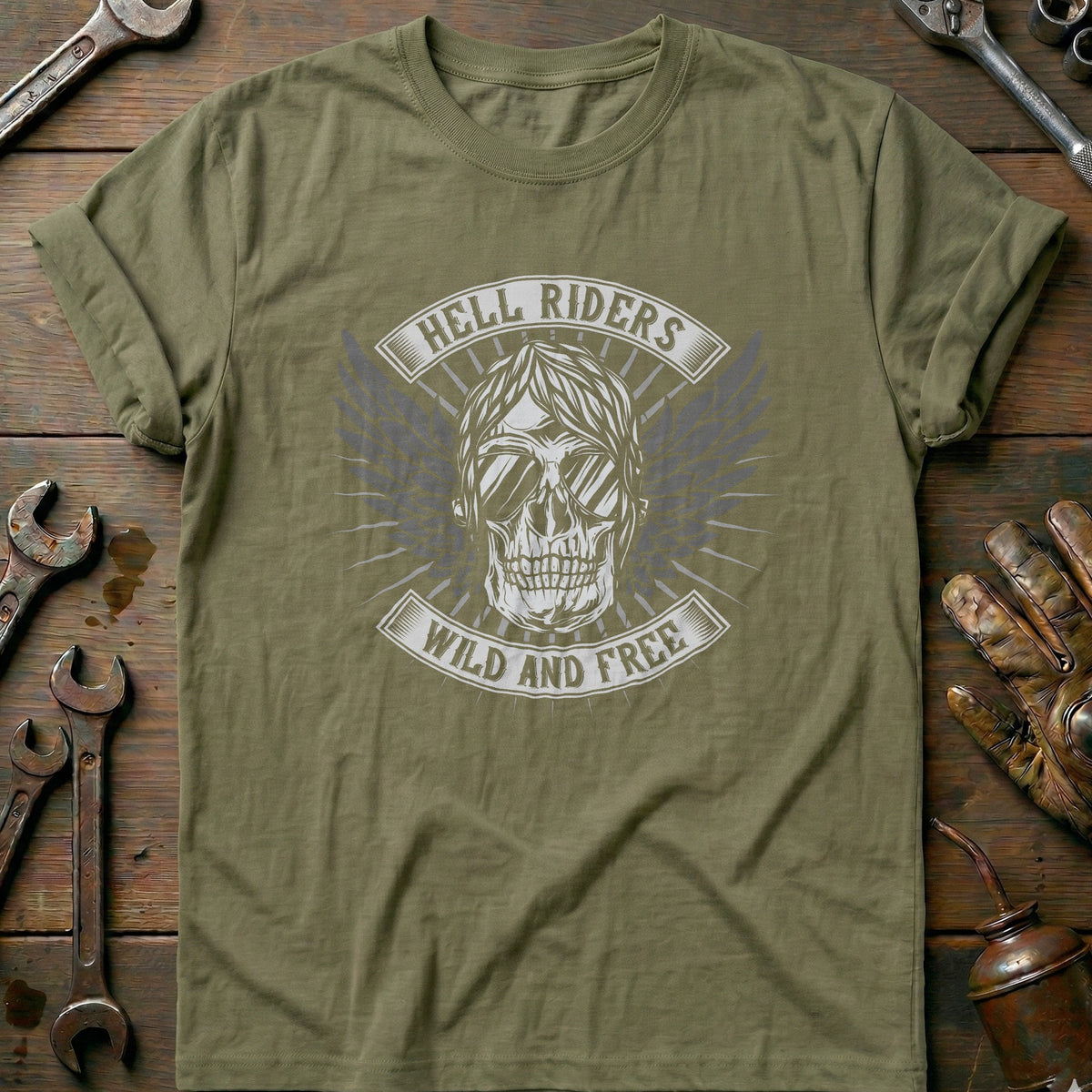 Olive - Hell Riders - T-Shirt