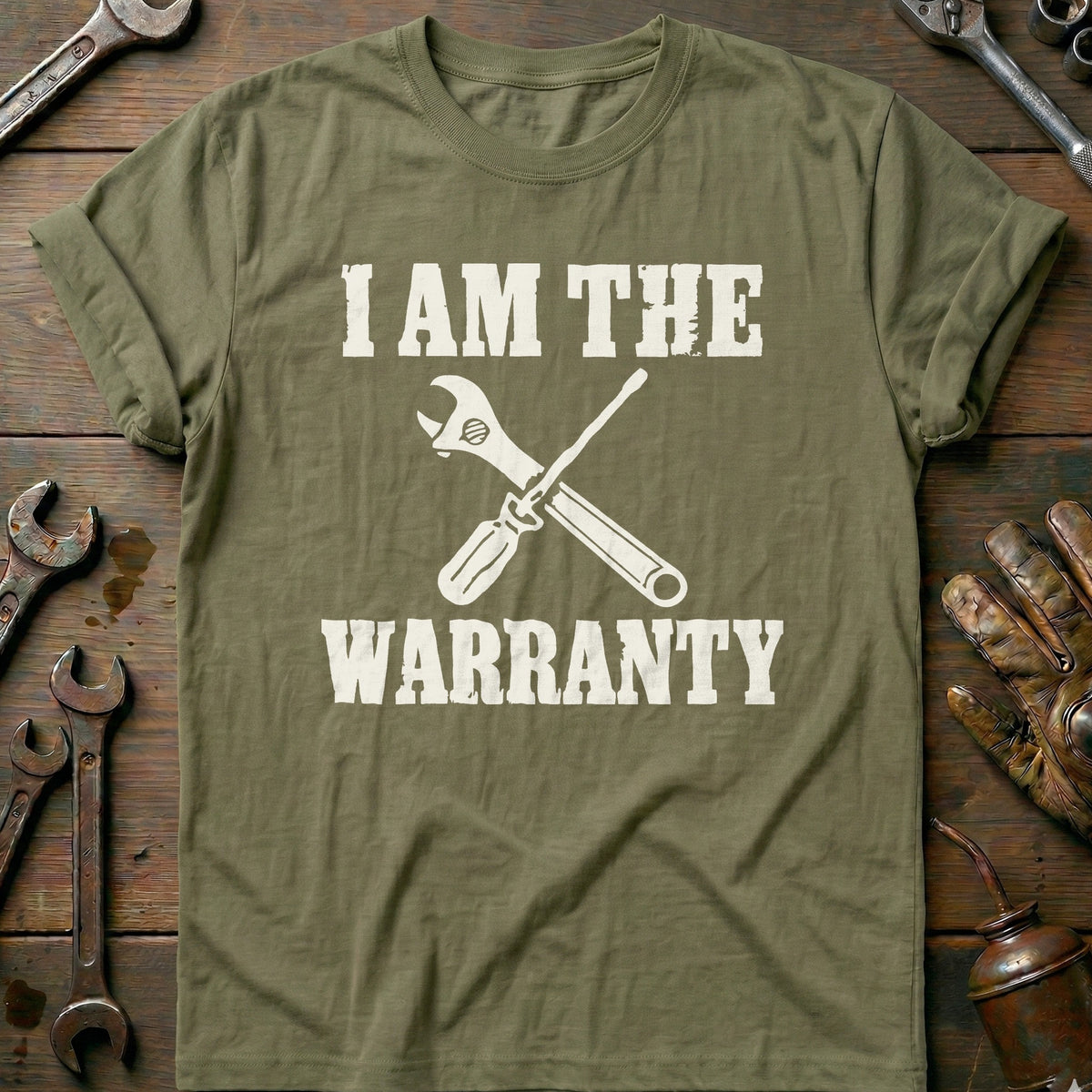 Olive - I AM THE WARRANTY 026 T Shirt