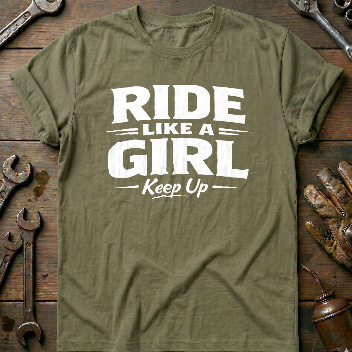 Olive - KEEP UP GIRL 026 T Shirt
