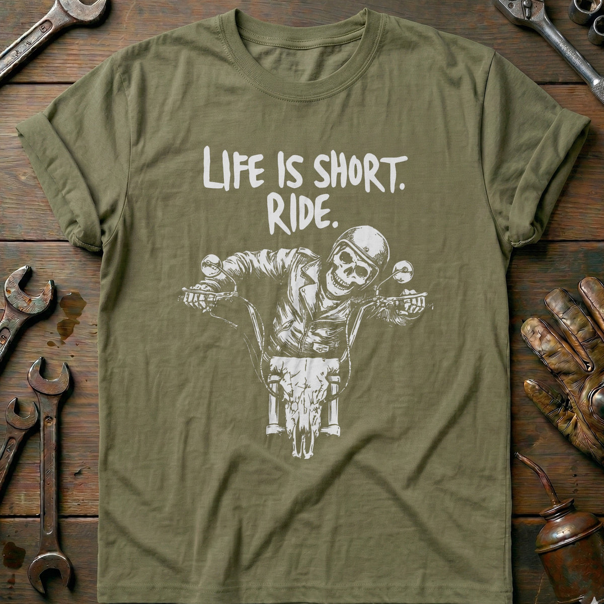 Olive - Life Is Short 34 T Shirt
