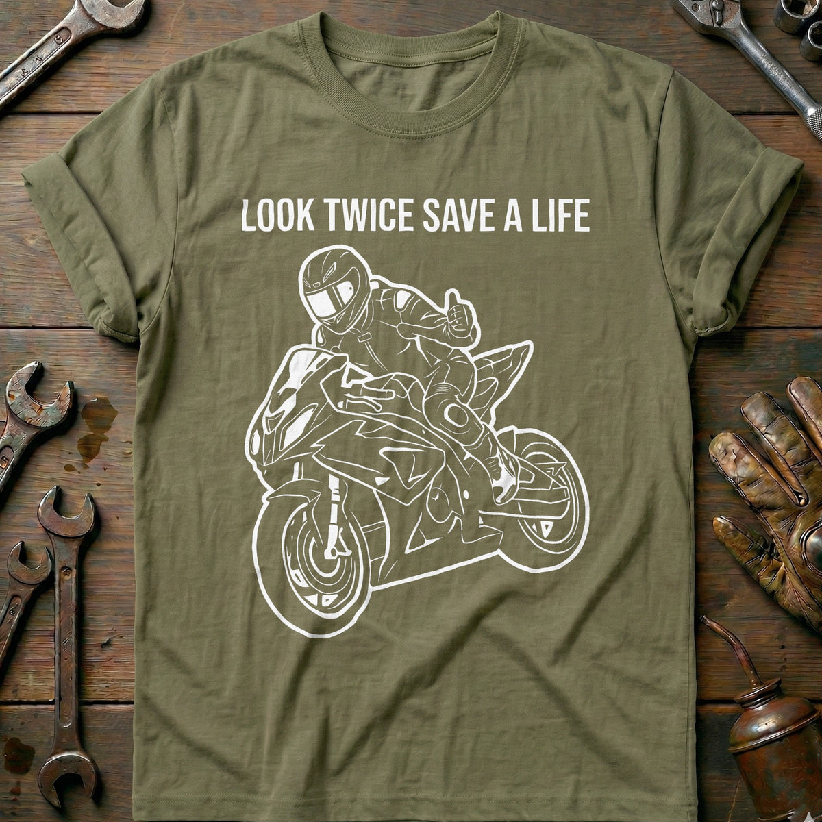 Olive - Look Twice 8 T Shirt
