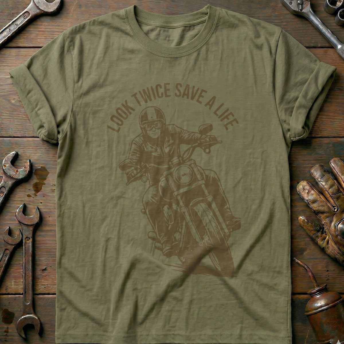Olive - Look Twice Save A Life 99 T Shirt