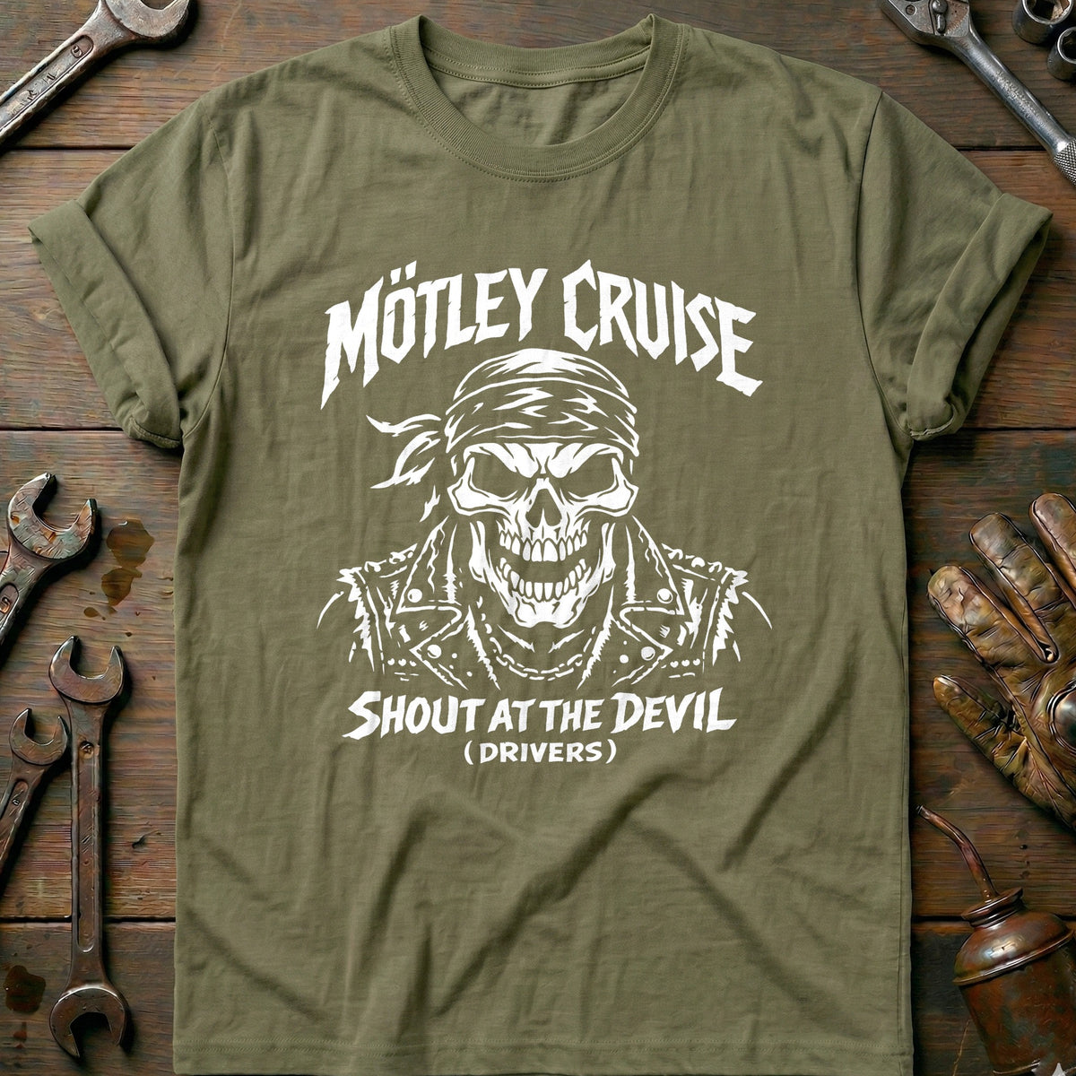 Olive - MOTLEY CRUISE 026 T Shirt