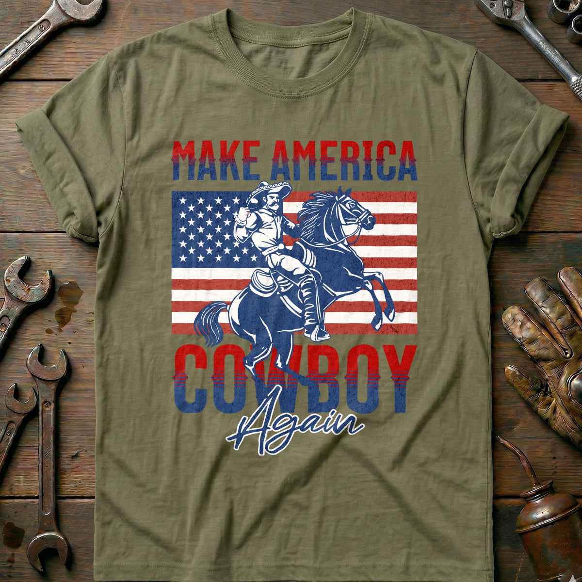 Olive - Make America T-Shirt