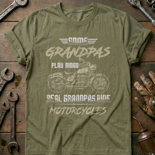 Olive - Real Grandpas 3 T-Shirt