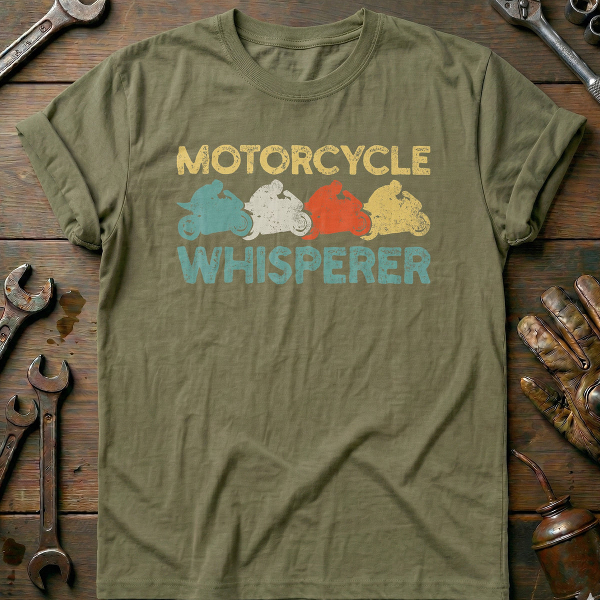 Olive - Motorcycle Biker T-Shirt