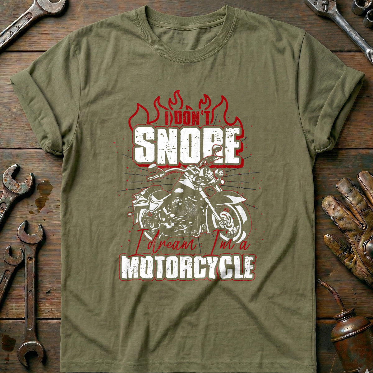 Olive - Rev Up Your T-Shirt