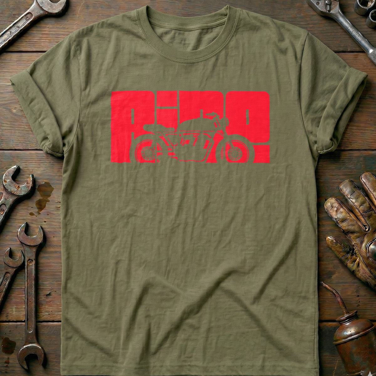 Olive - Rev Your Engines T-Shirt
