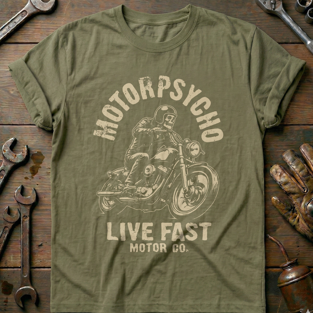 Olive - Motorpsycho 12 T Shirt