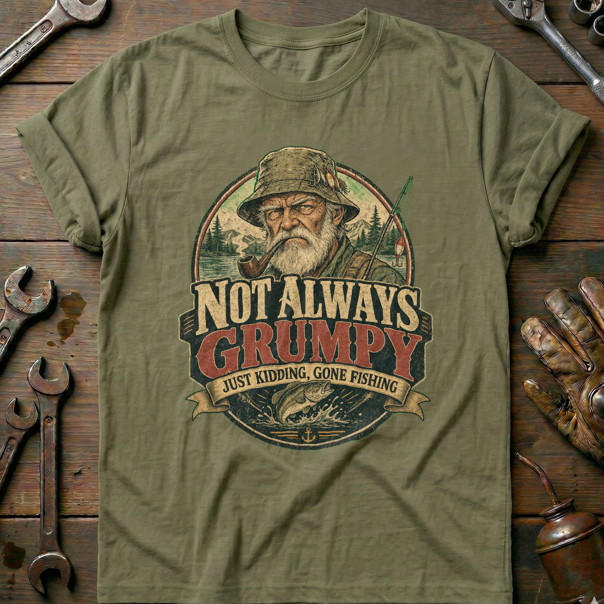 Olive - Im Not Always Grumpy 4 T Shirt