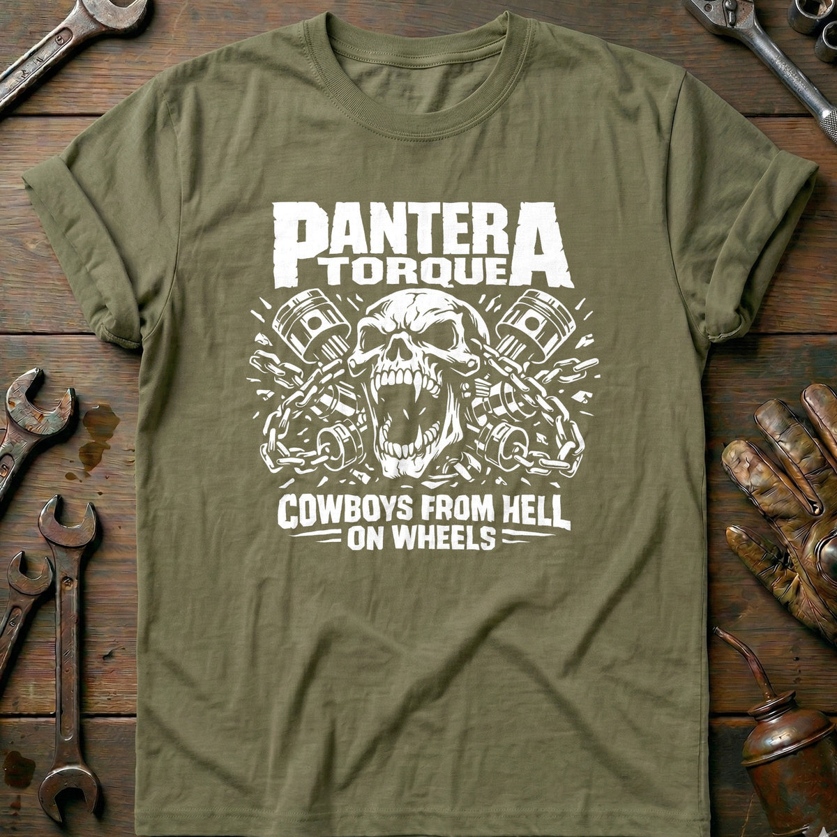 Olive - PANTERA TORQUE 026 T Shirt