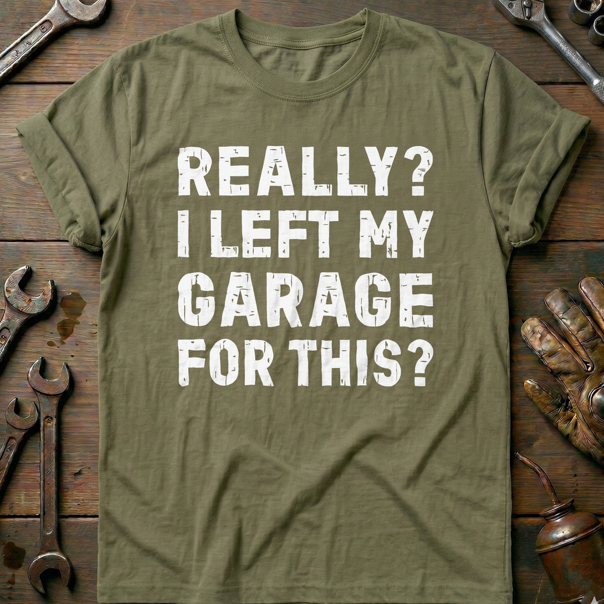 Olive - REALLY LEFT GARAGE 026 T Shirt
