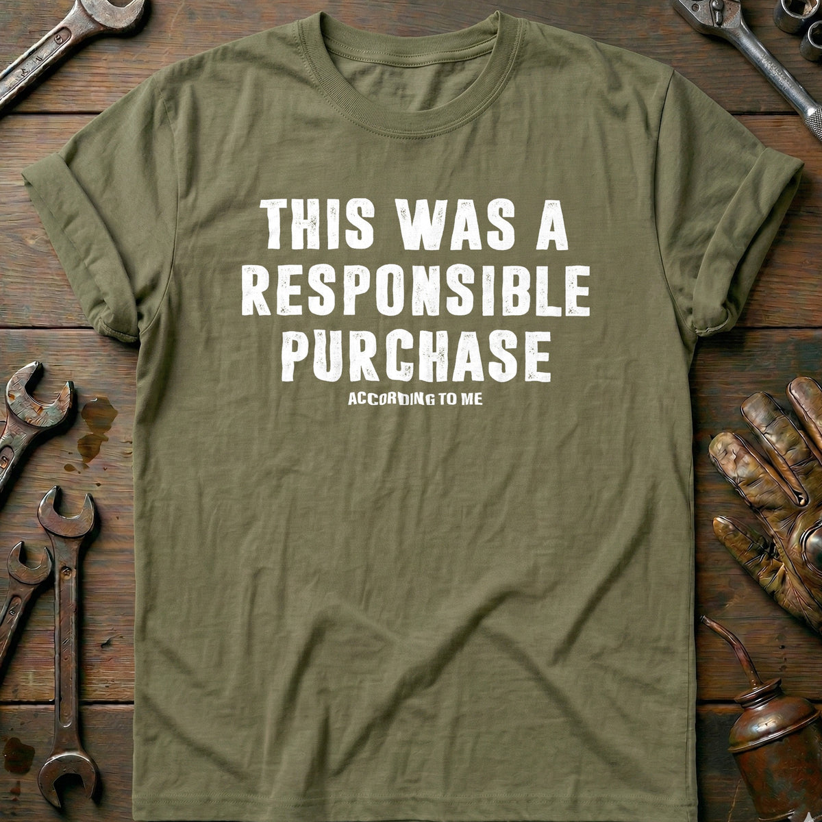 Olive - RESPONISIBLE PURCHASE 028 T Shirt