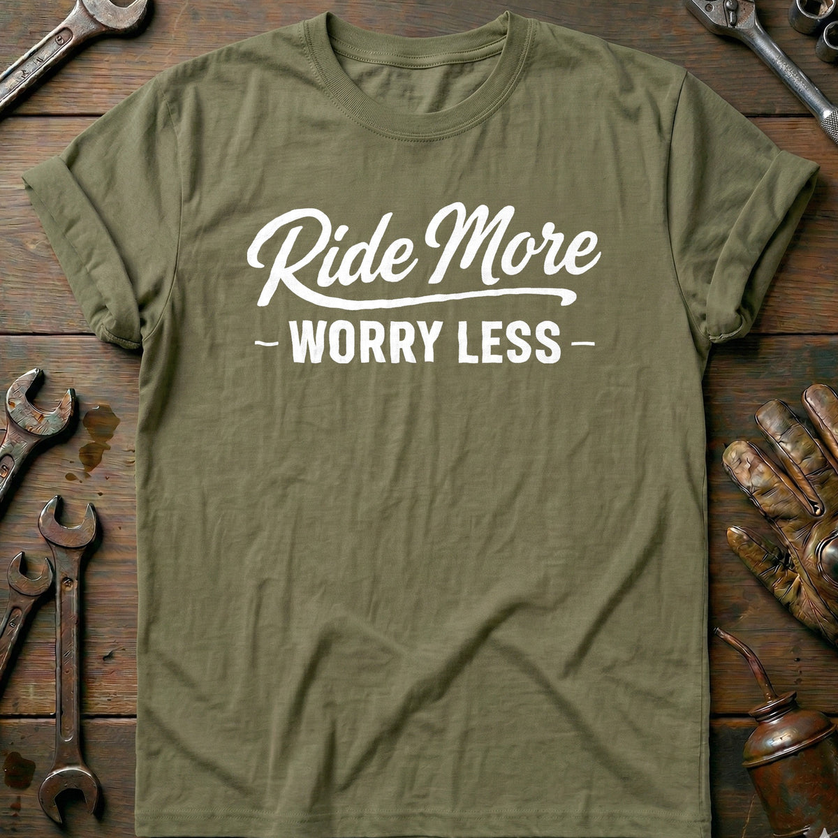 Olive - RIDE MORE 026 T Shirt